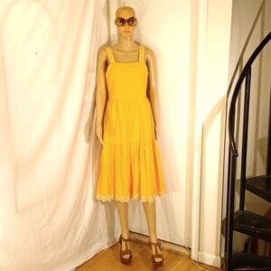 NWT J. Crew Embroidered Sleeveless Dress